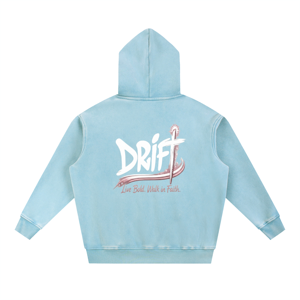 Women's Snow Wash Fleece Oversize Hoodie